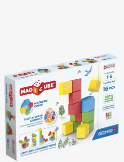 Geomag Magicube Recycled Creative Set 16 Pcs - Byggeklodser