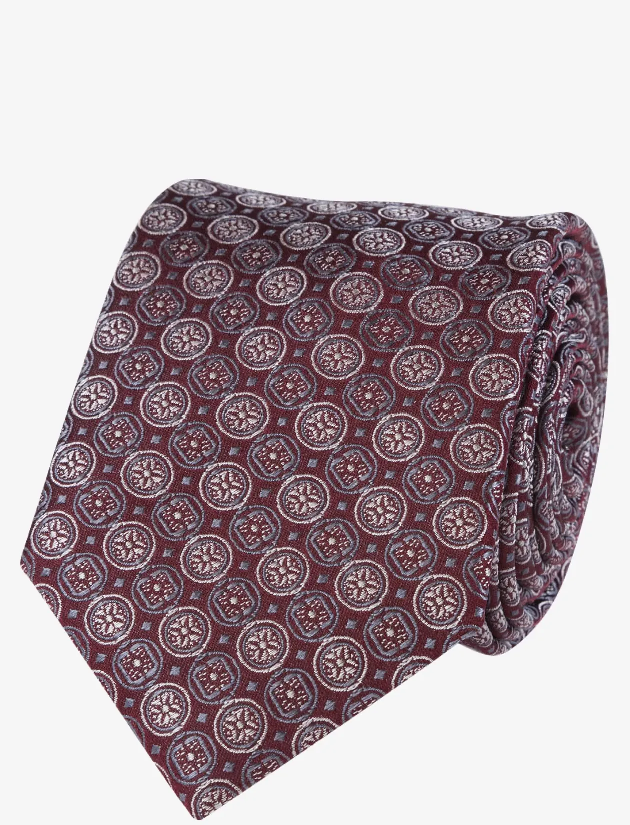Geometric Silk Tie - Slips