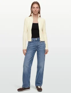 Glacier1 Zip Knit - Crop tops