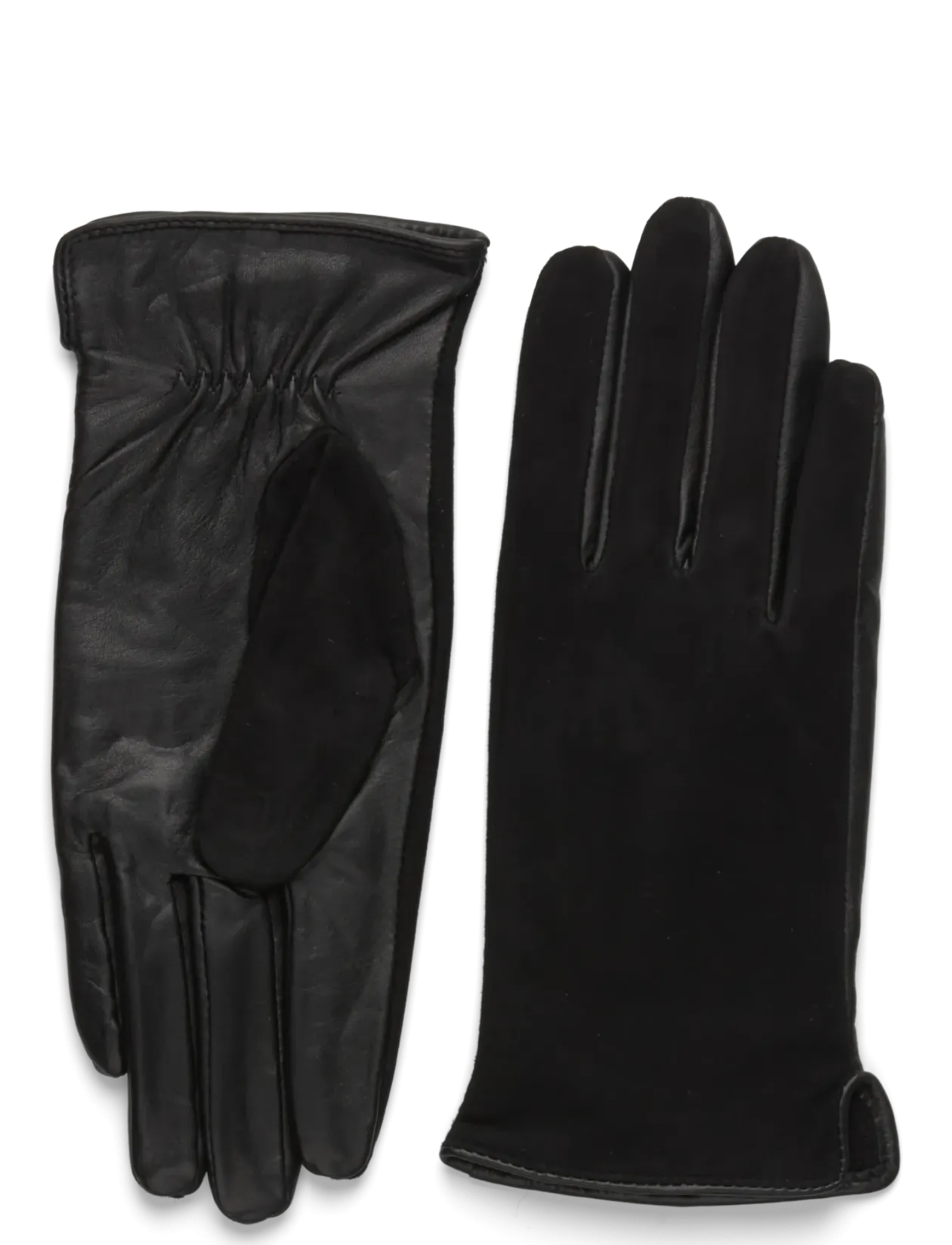 Gloves w. suede - Handsker & Vanter