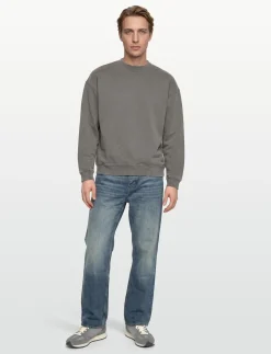 GP Drop Shoulder Crew Neck Sweat - - Sweatshirts