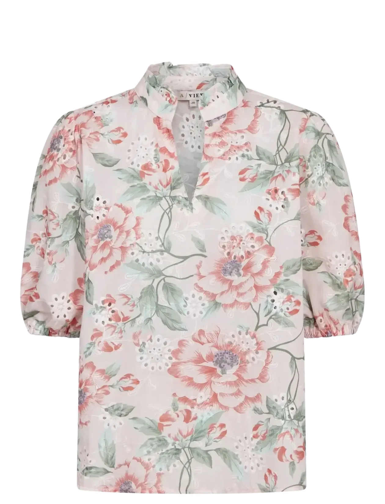 Grete s/s blouse - Kortærmede bluser