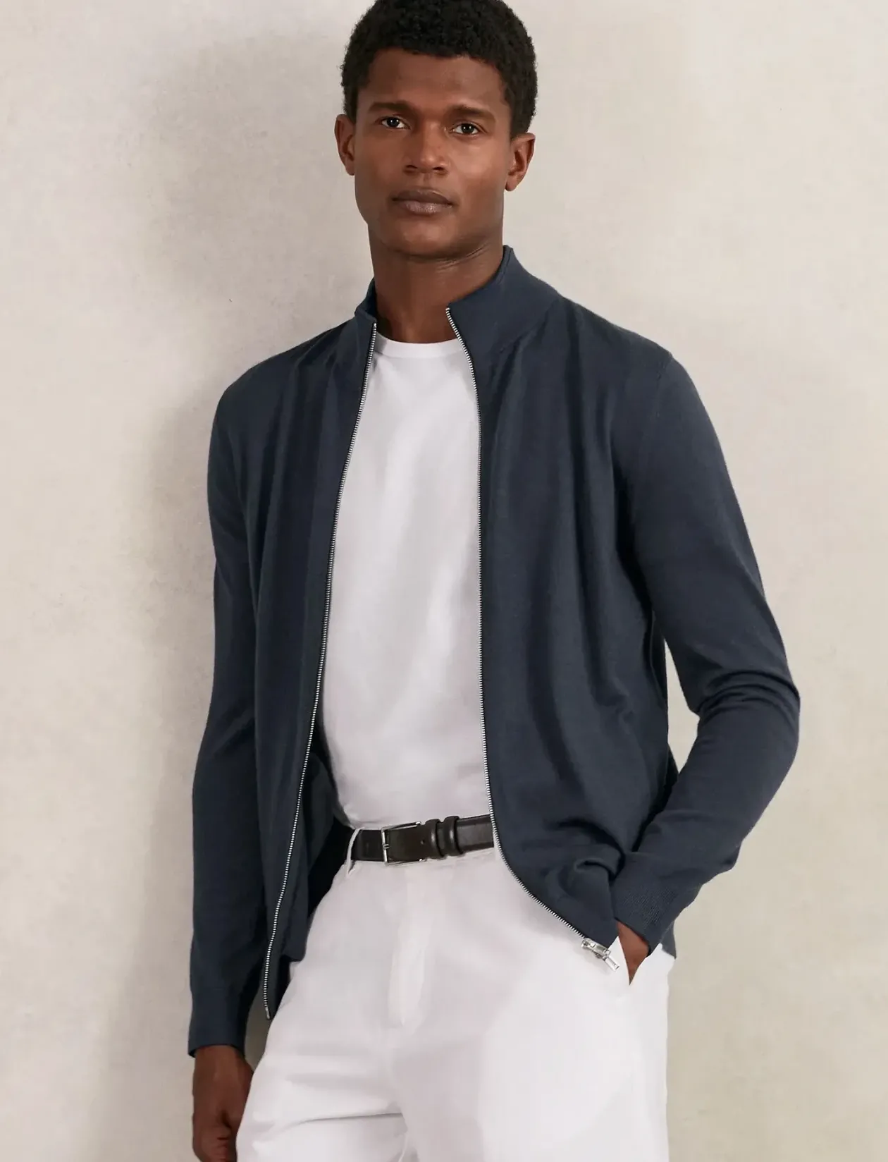 HAMPSHIRE - Fullzip strik