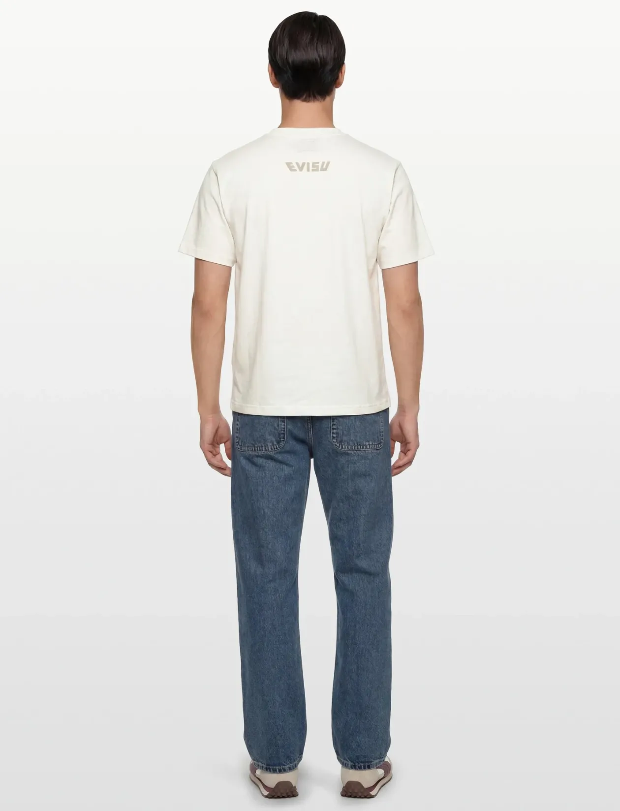 HAND BRUSH SEAGULL PRINTED SS TEE - T-Shirts