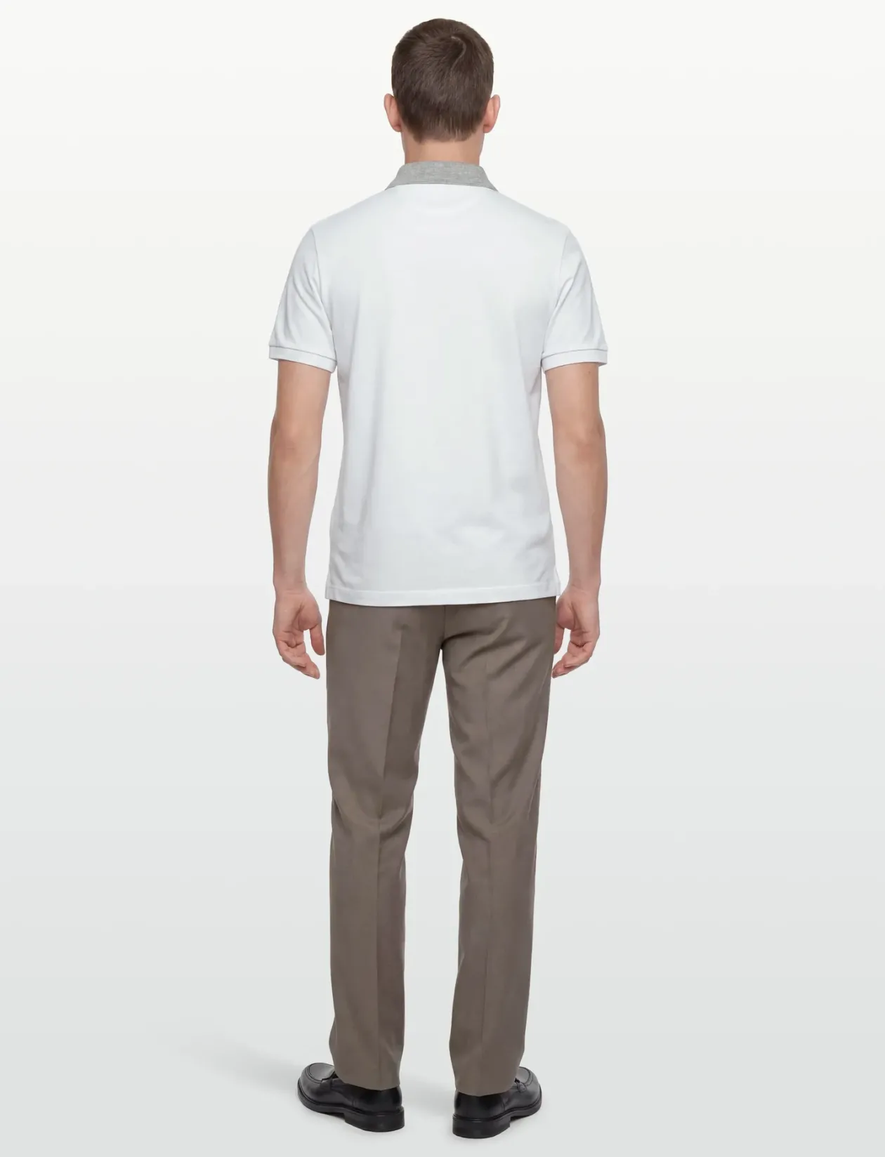 HERITAGE H STRIPE TRIM - Kortærmede
