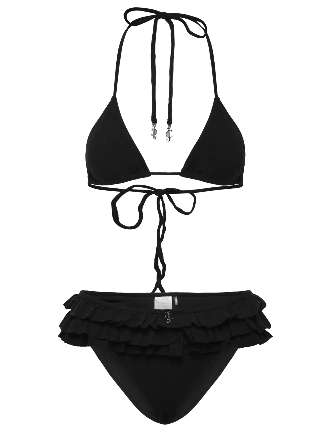 HERITAGE TOWELLING FRILLY BIKINI - Trekantsbikinier