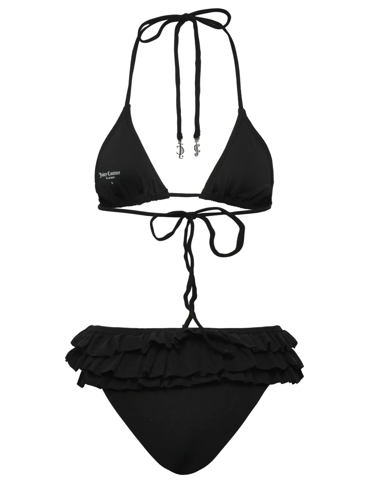 HERITAGE TOWELLING FRILLY BIKINI - Trekantsbikinier