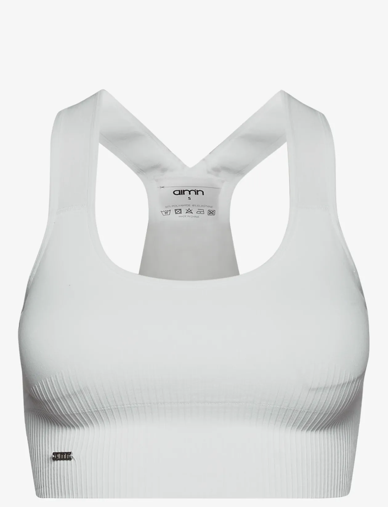 High Support Ribbed Bra - Sports-bh'er
