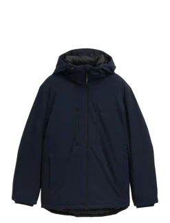 hooded technical jacket - Dunjakker