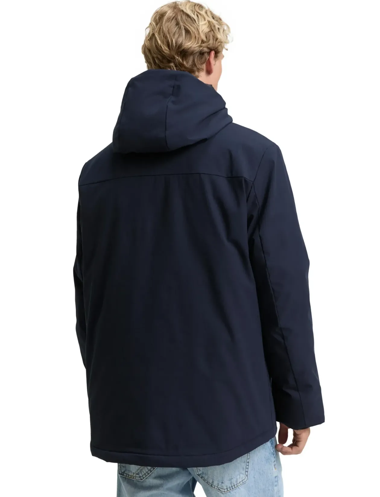 hooded technical jacket - Dunjakker