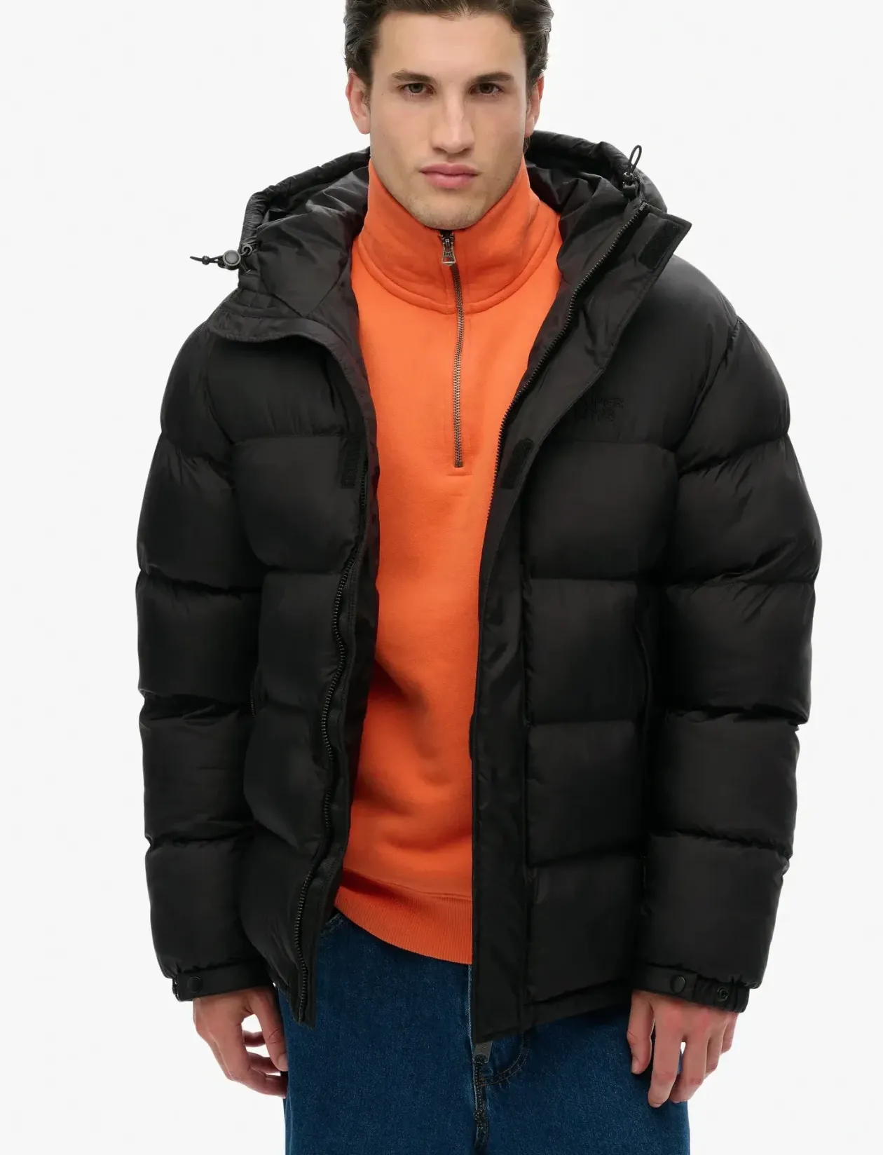 HOODED TECH PADDED JKT - Forede jakker