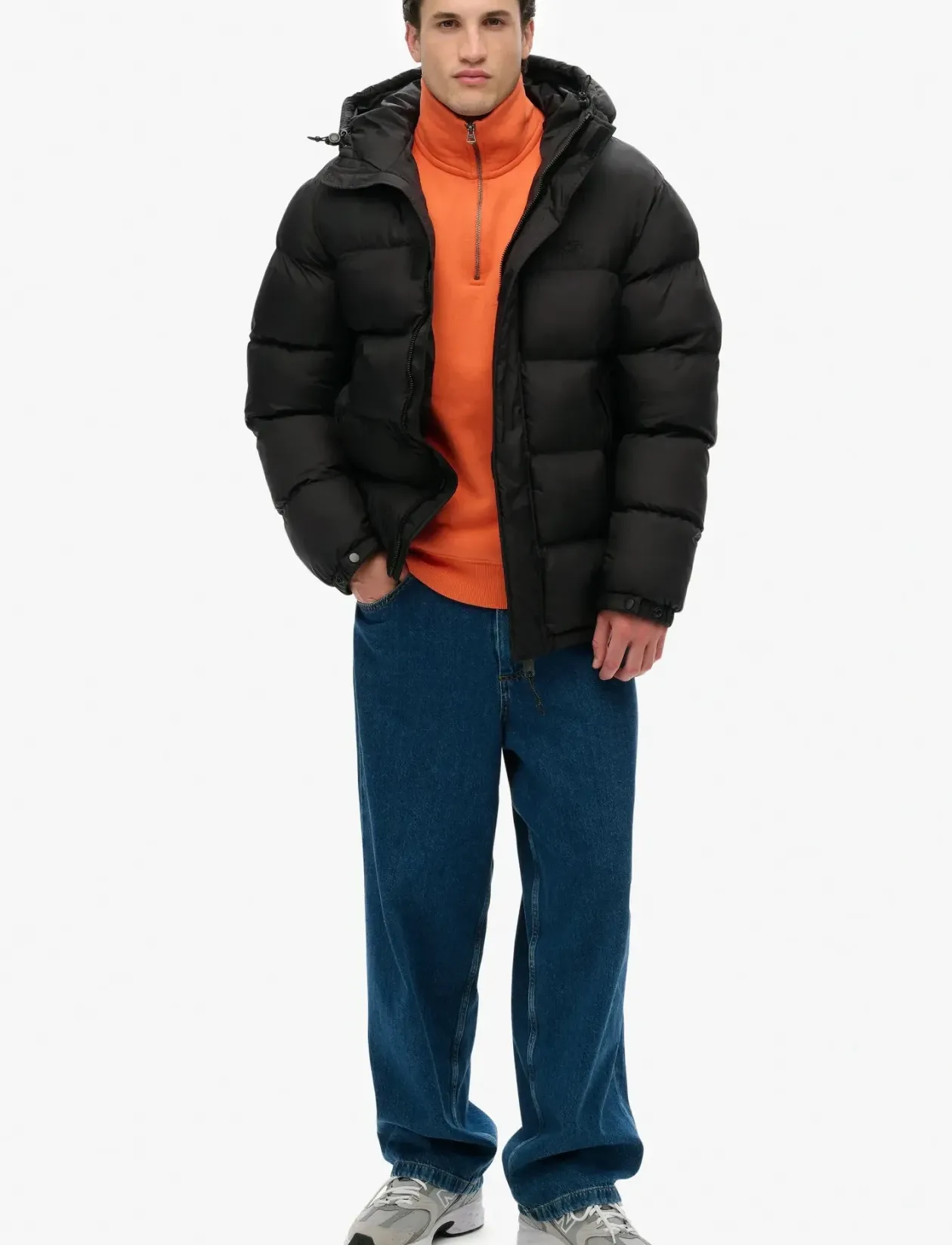 HOODED TECH PADDED JKT - Forede jakker