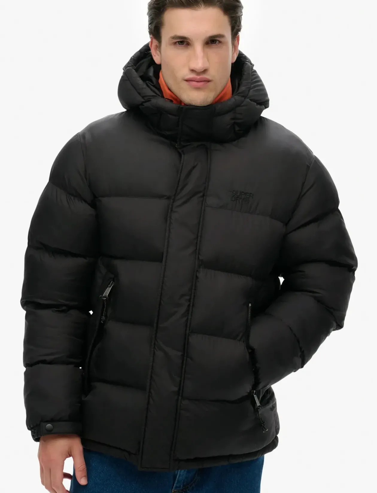 HOODED TECH PADDED JKT - Forede jakker