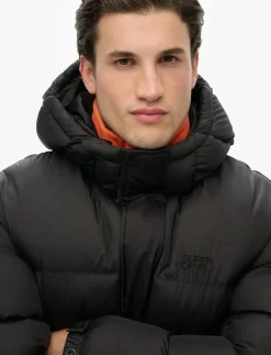 HOODED TECH PADDED JKT - Forede jakker