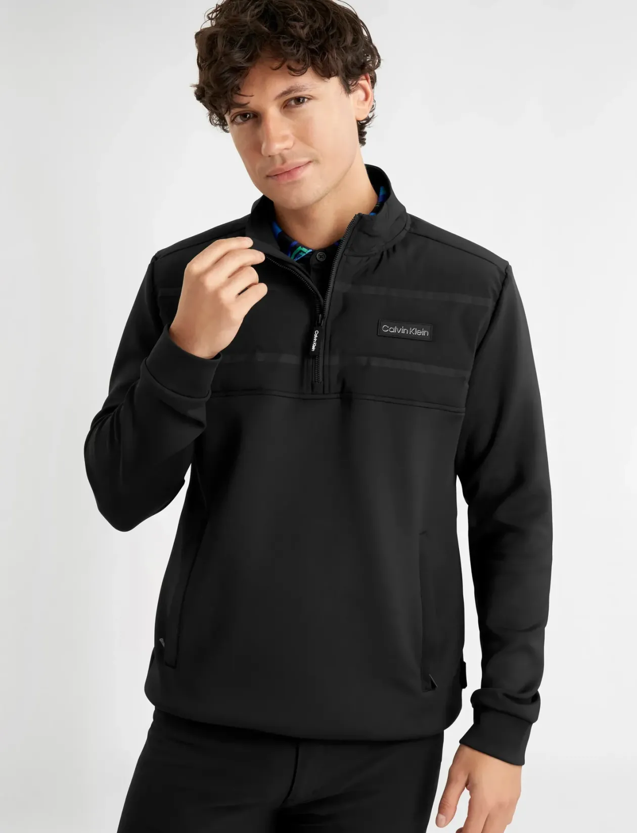 HOUSTON HYBRID HALF ZIP - Termoundertrøjer