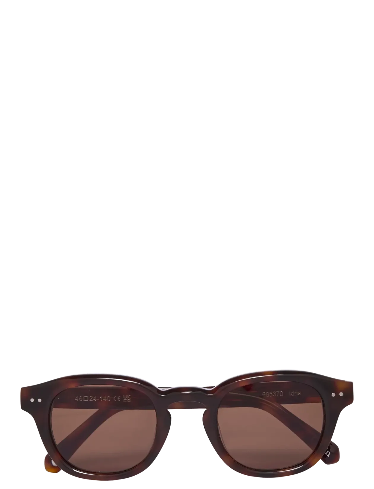 Idris Tortoise Brown - Round Frame