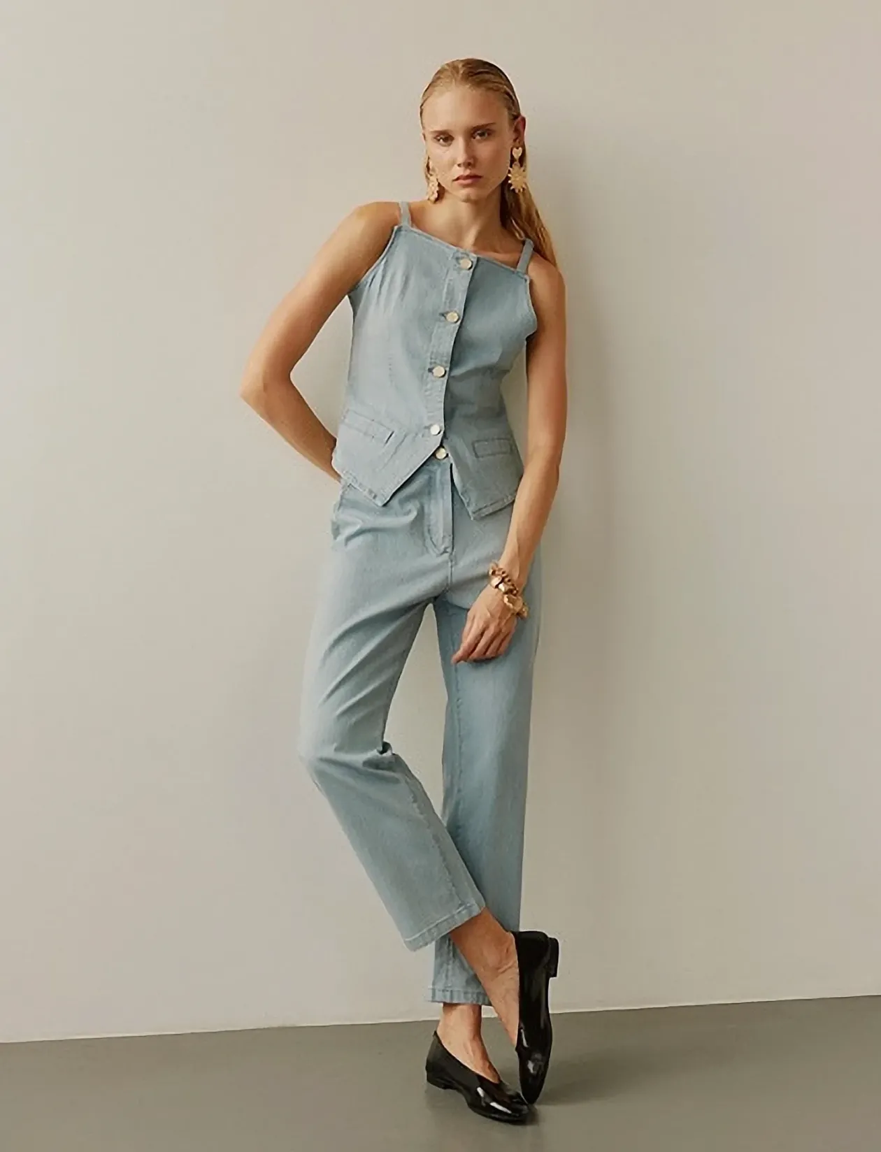 IRISHSW TROUSERS - Straight jeans