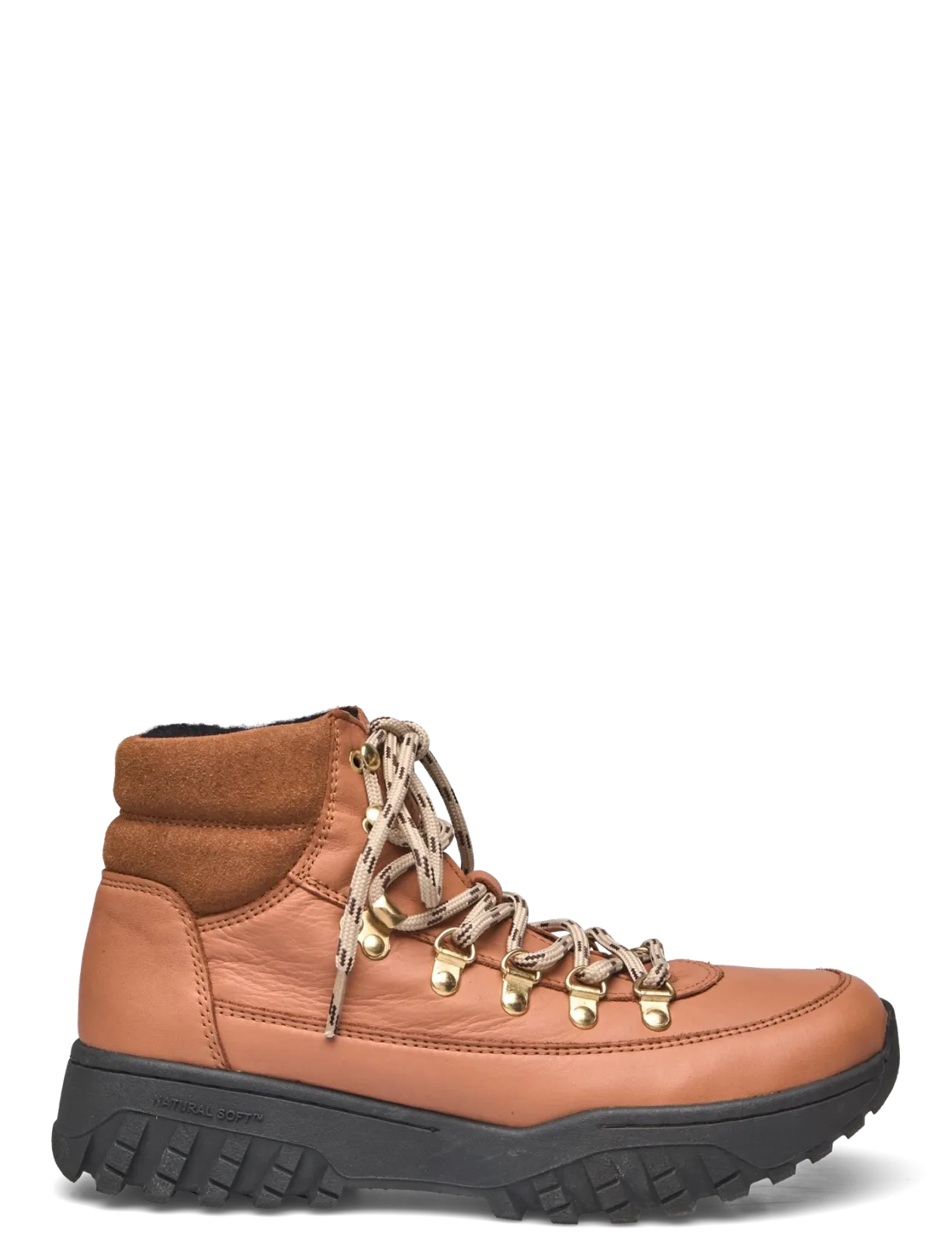 Iris Track Leather - Snørestøvler