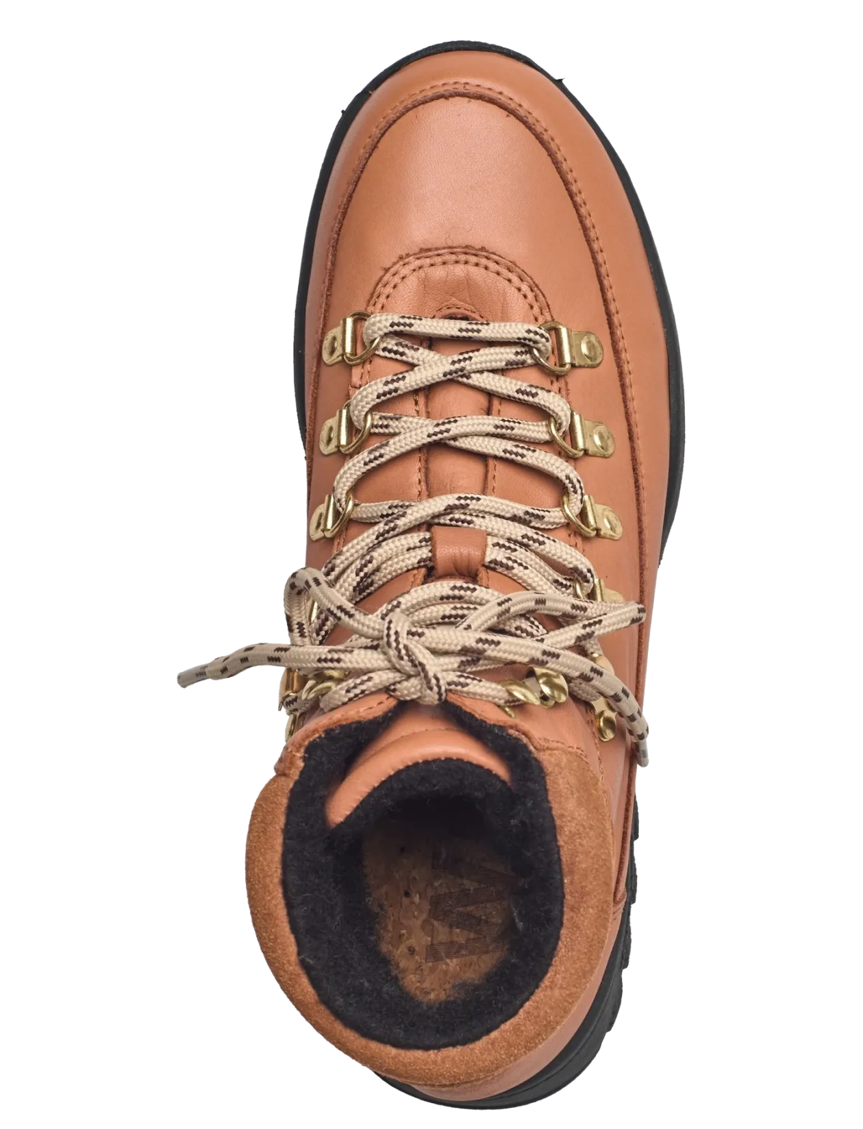 Iris Track Leather - Snørestøvler