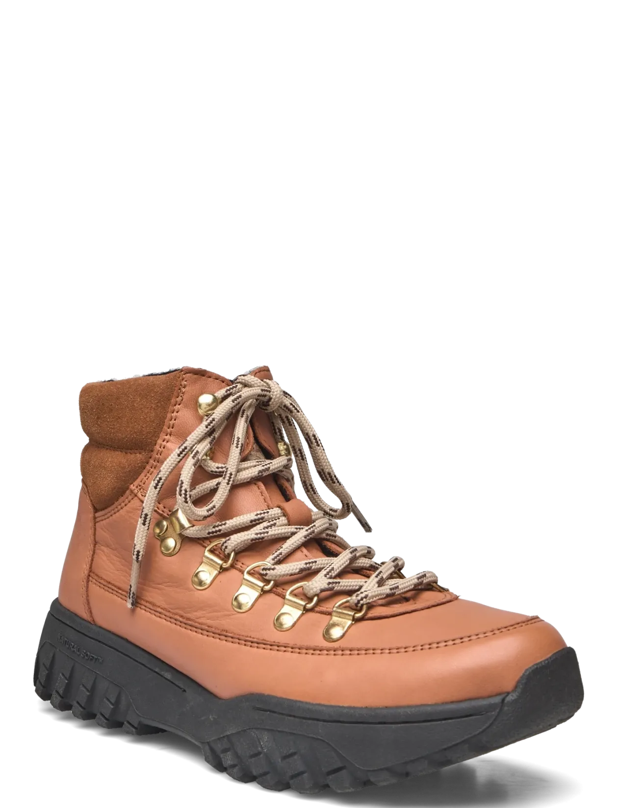 Iris Track Leather - Snørestøvler
