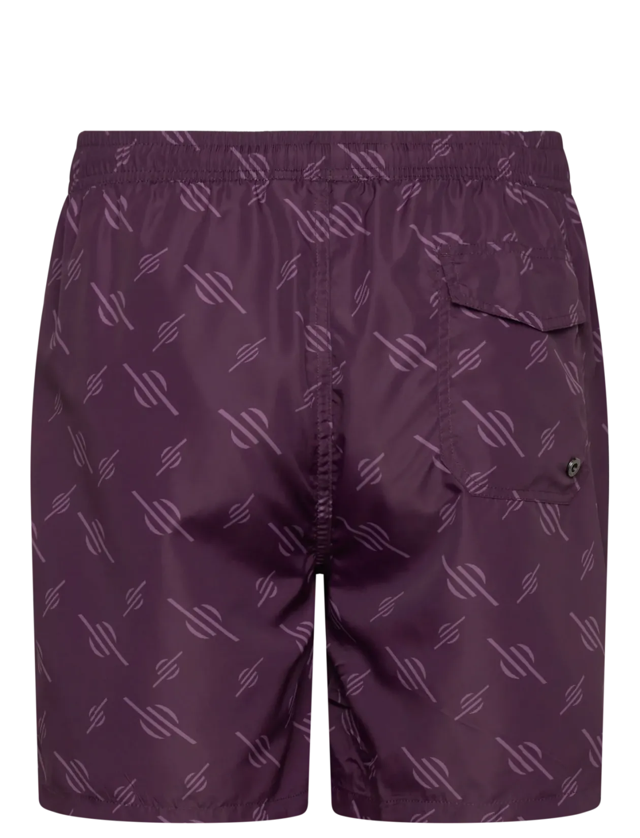 irregular monogram swimshorts - Badebukser