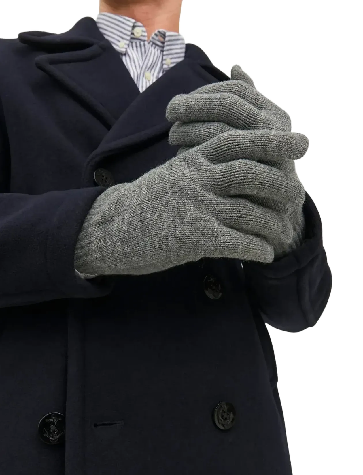 JACBARRY KNITTED GLOVES SN - Fingerhandsker