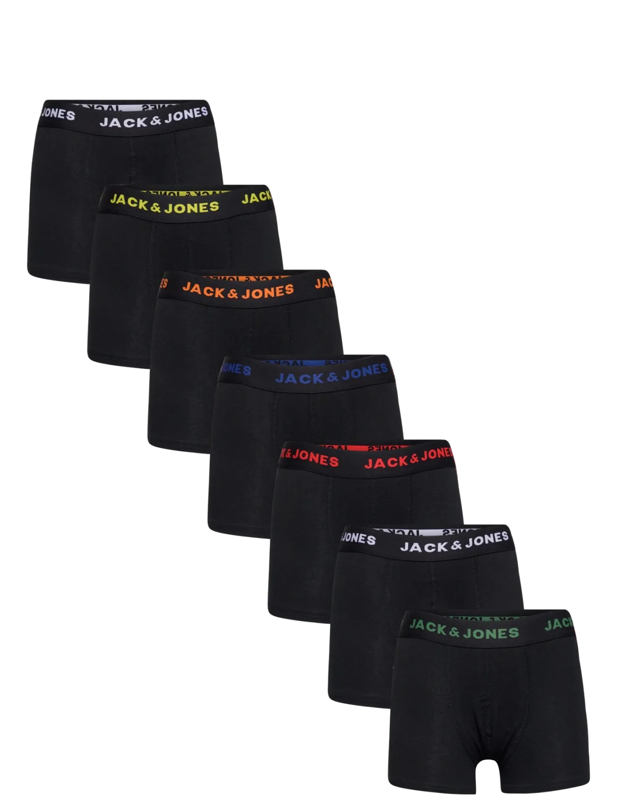 JACBASIC TRUNKS 7 PACK NOOS JNR - Underbukser