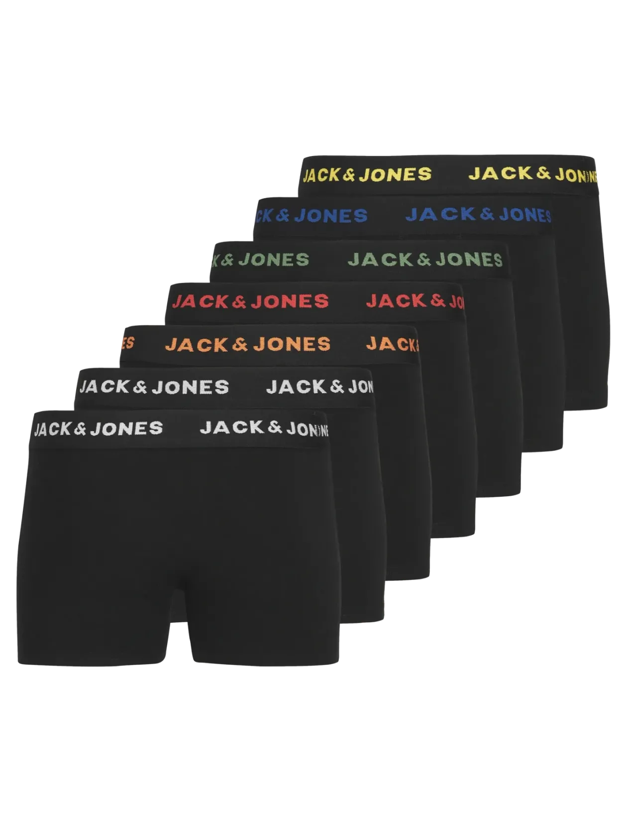 JACBASIC TRUNKS 7 PACK NOOS JNR - Underbukser