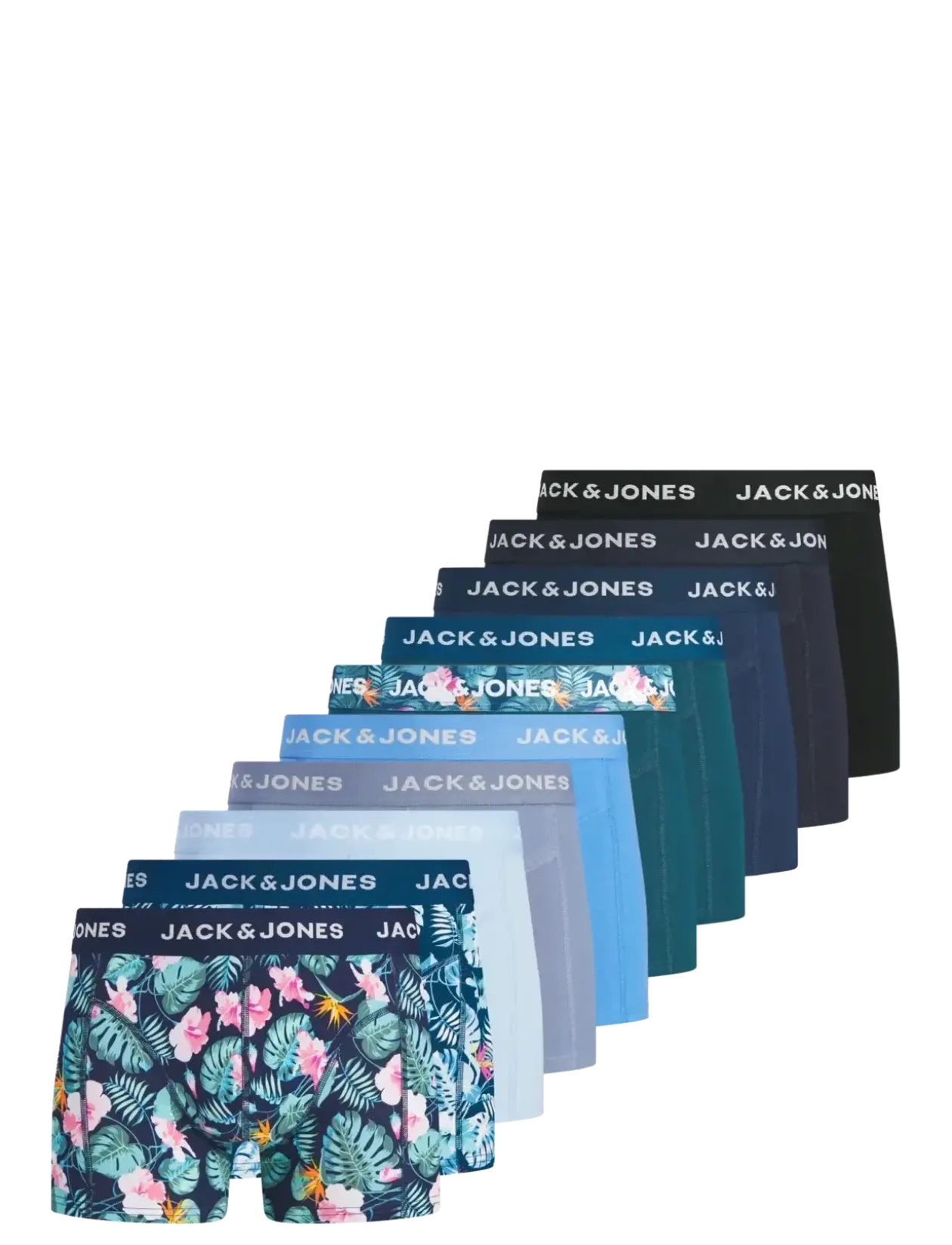 JACJEFFREY TRUNKS 10 PACK STYD - Boxershorts