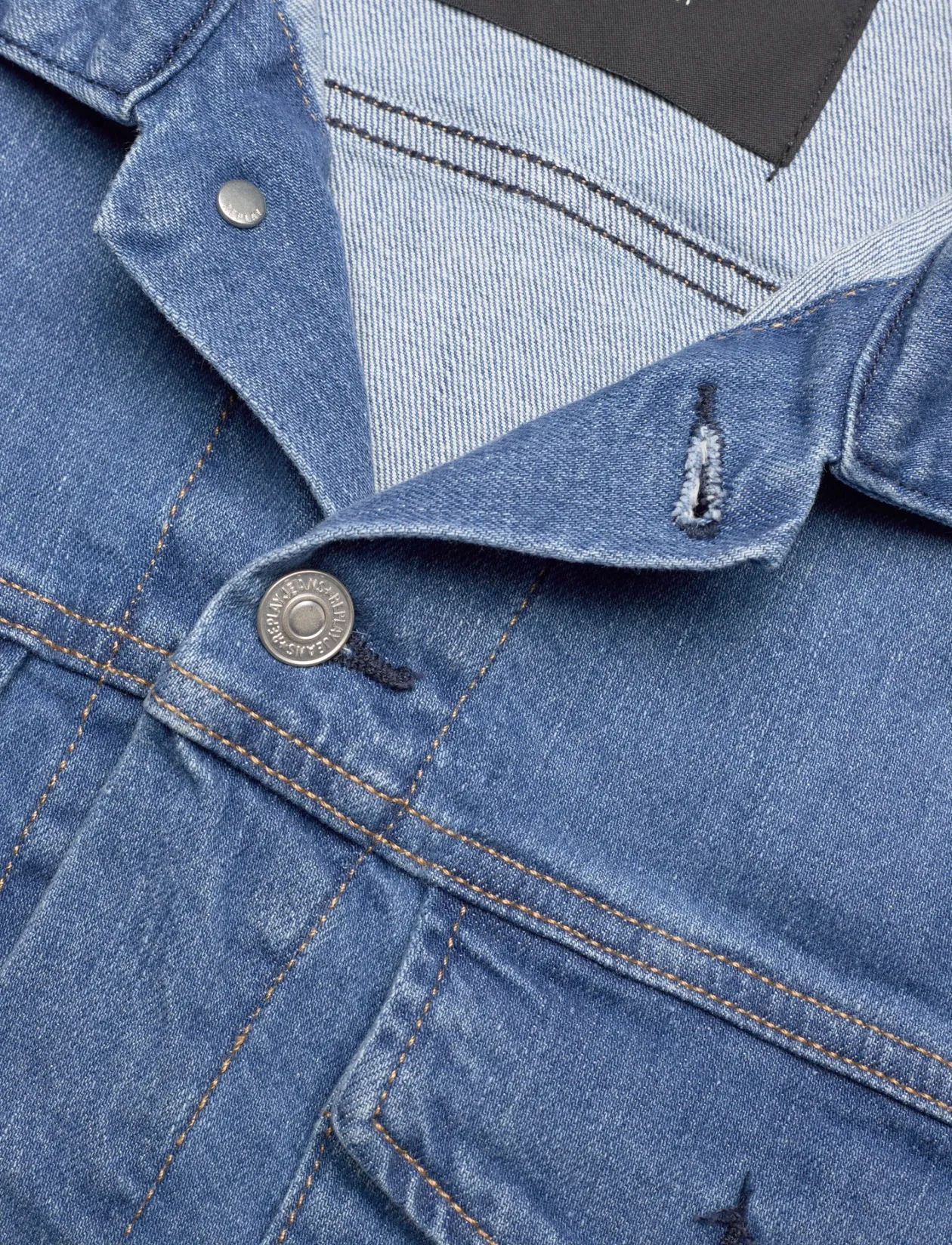 Jacket REGULAR Replay Basics - Forede denimjakker