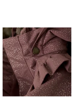 Jacket W. Frills AOP - Vinterjakker