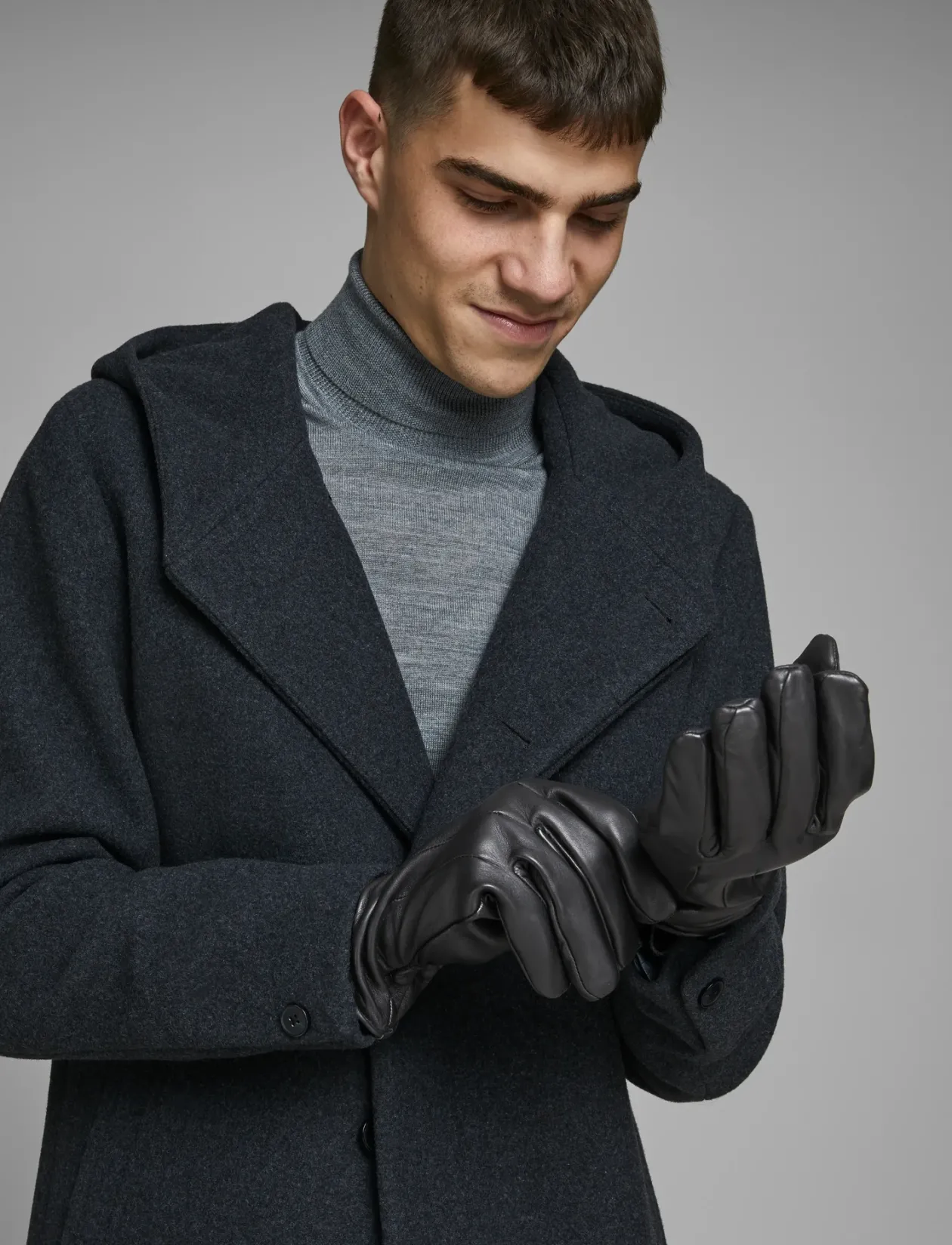 JACMONTANA LEATHER GLOVES NOOS - Fingerhandsker