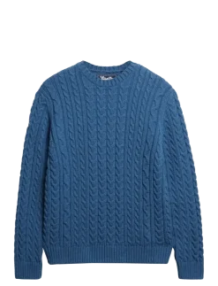 JACOB CABLE JUMPER - Rund hals