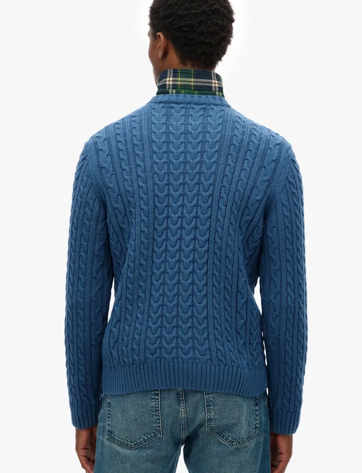JACOB CABLE JUMPER - Rund hals