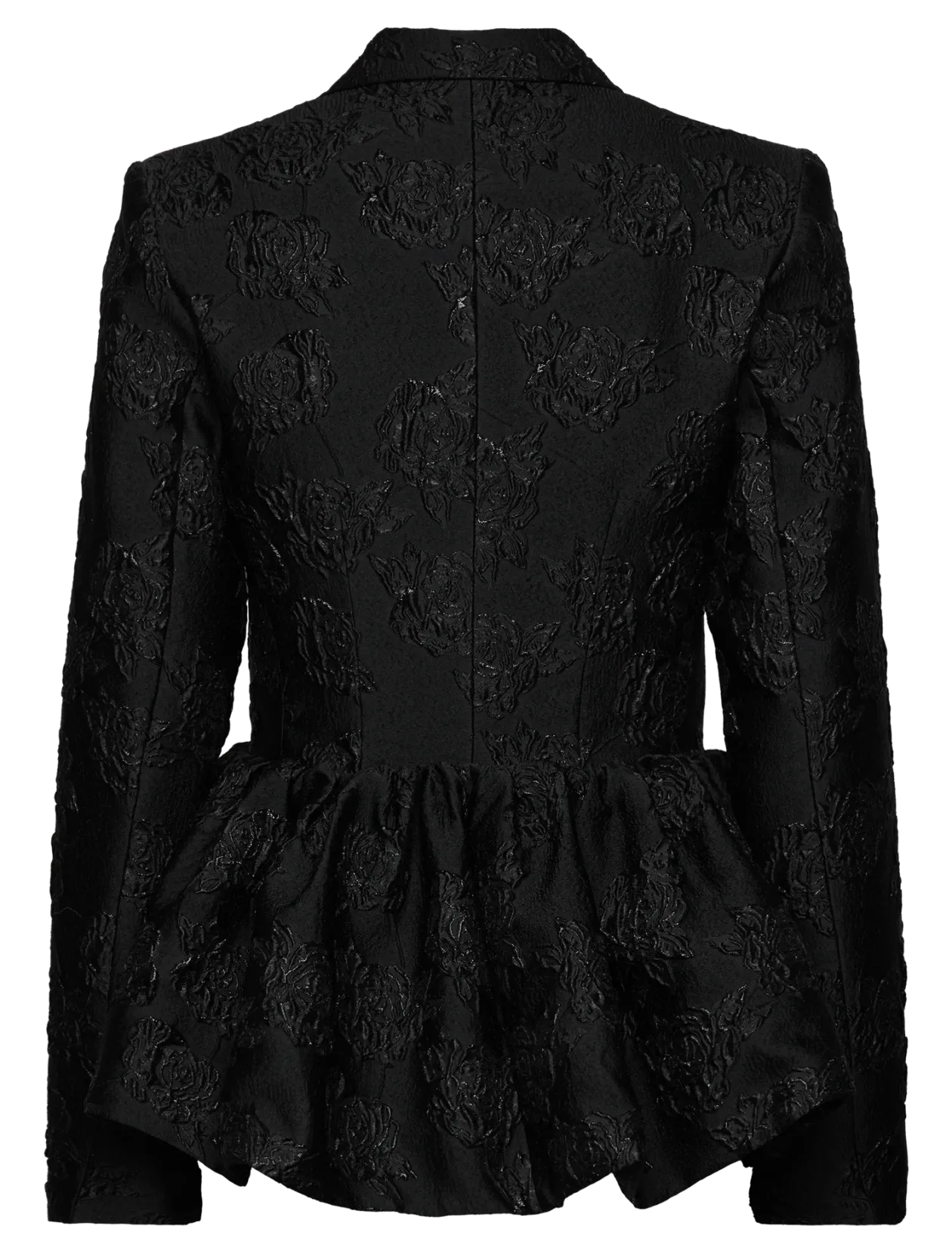 JACQUARD DRAPED BLAZER - Enkeltradede blazere