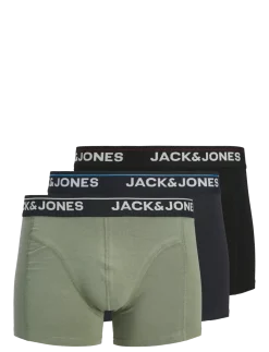 JACTIMOTHY SOLID TRUNKS 3 PACK - Boxershorts