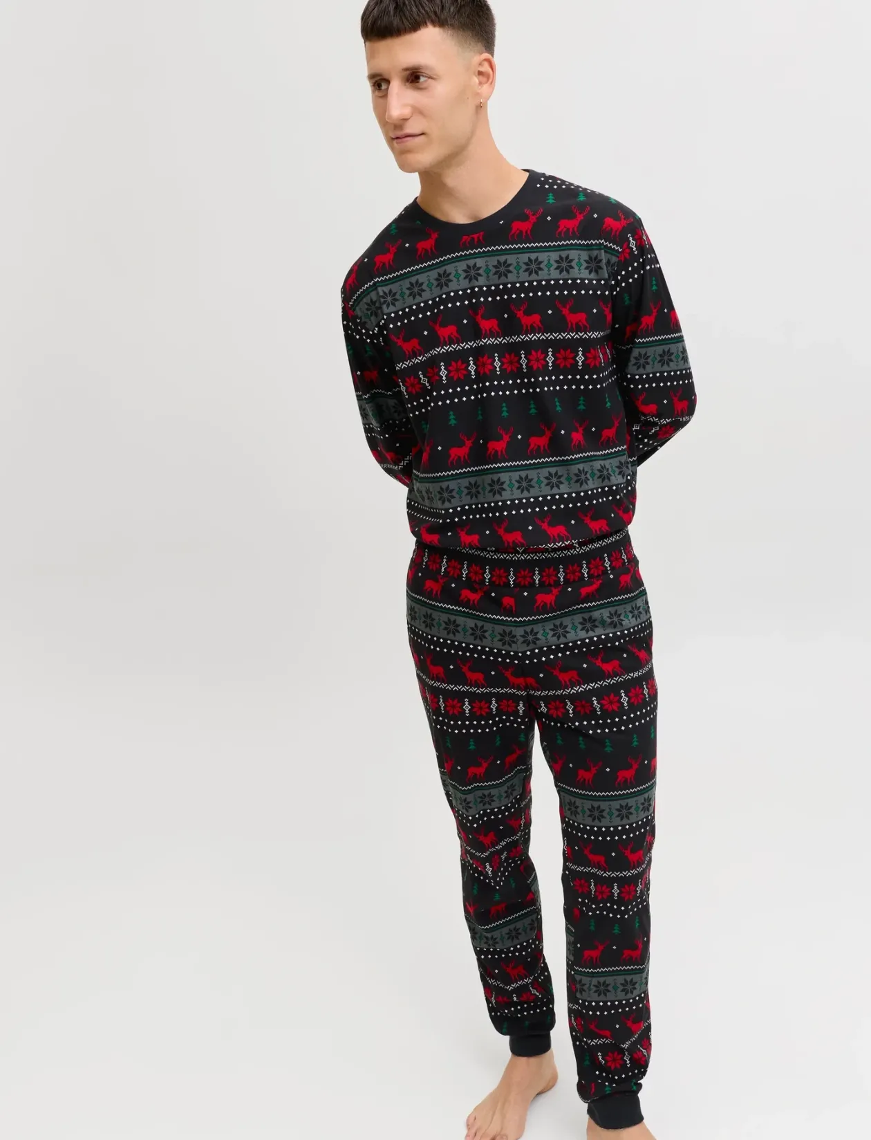 JACTRISTAN PRINTED LOUNGE SET W - Pyjamas
