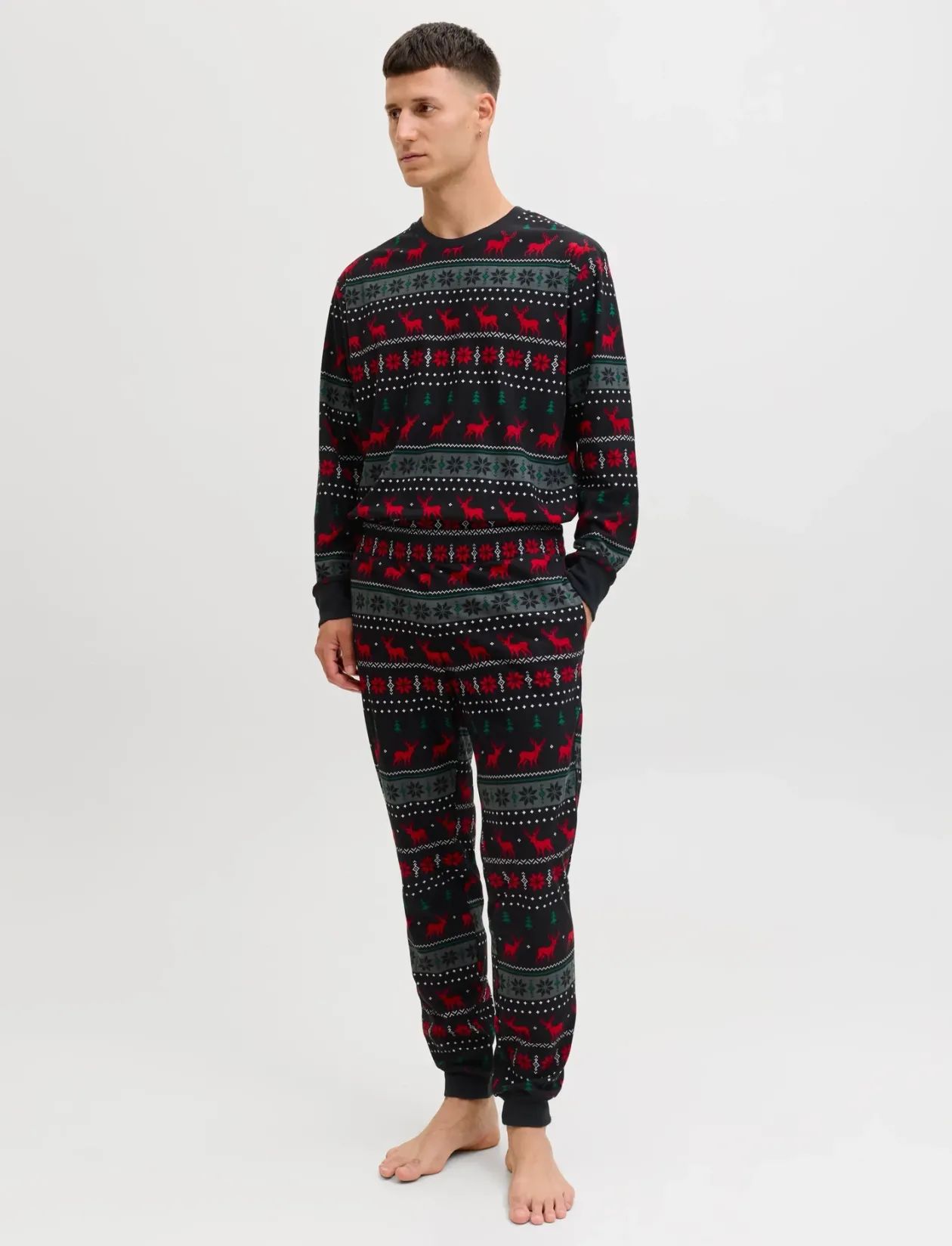 JACTRISTAN PRINTED LOUNGE SET W - Pyjamas