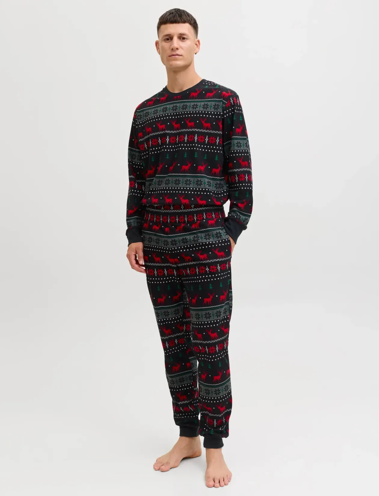 JACTRISTAN PRINTED LOUNGE SET W - Pyjamas