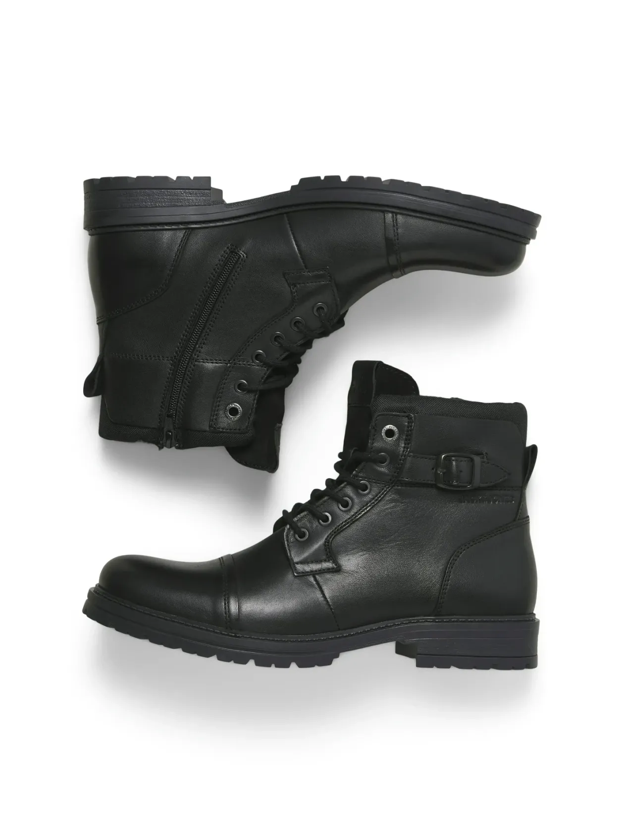JFWDEXTER LEATHER BOOT SN - Med snøre