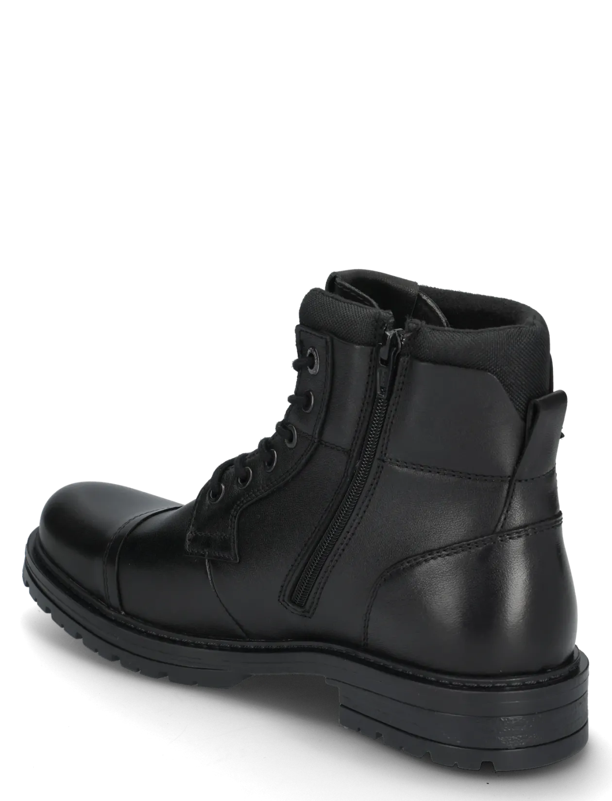 JFWDEXTER LEATHER BOOT SN - Med snøre