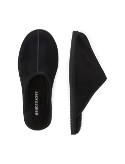 JFWDUDELY MICROFIBER SLIPPER ANTHR LN PB - Hjemmesko