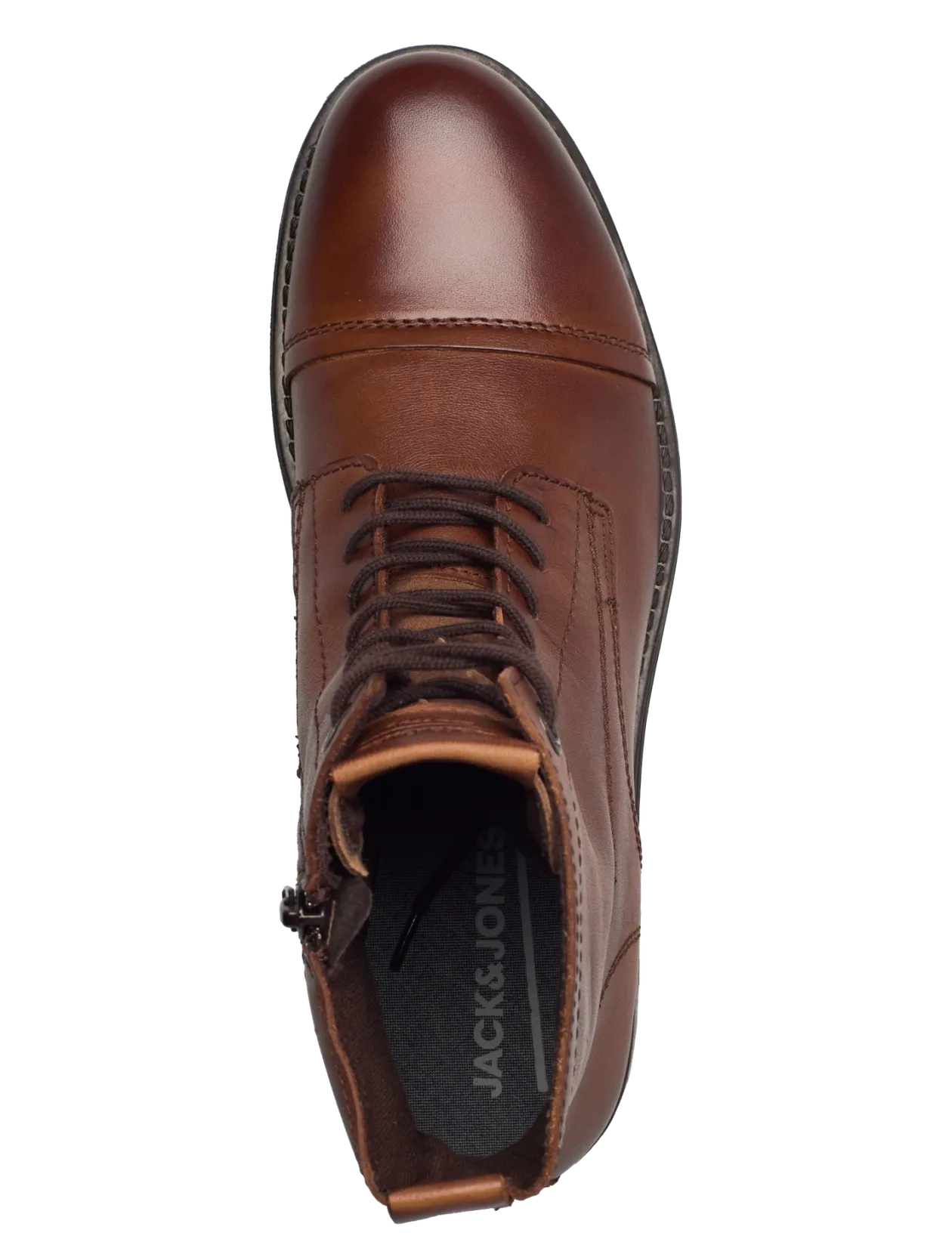 JFWSHAUN LEATHER BOOT SN - Vinterstøvler