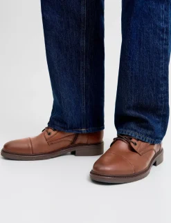 JFWWENTWORTH LEATHER BOOT LN - Med snøre