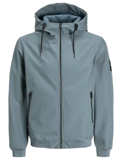 JJEBASIC SOFTSHELL HOOD NOOS - Vindjakker