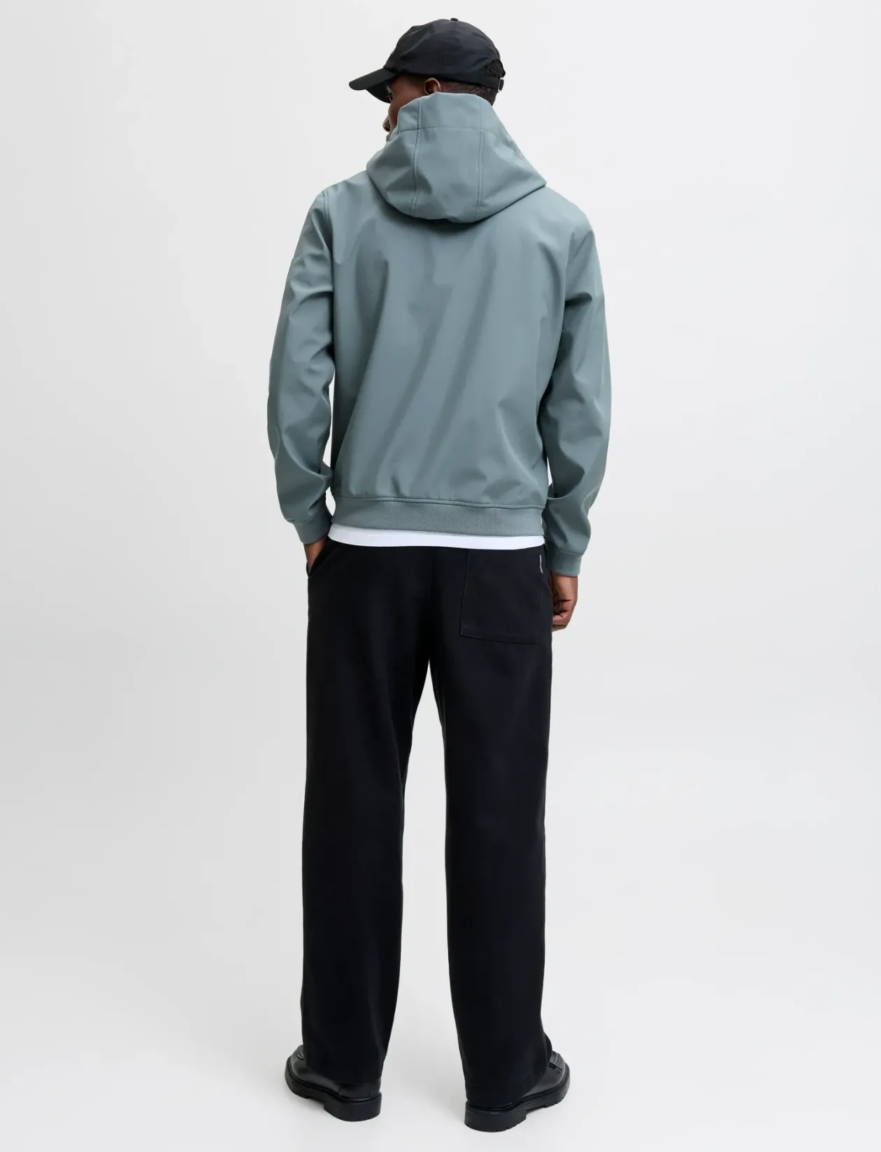 JJEBASIC SOFTSHELL HOOD NOOS - Vindjakker
