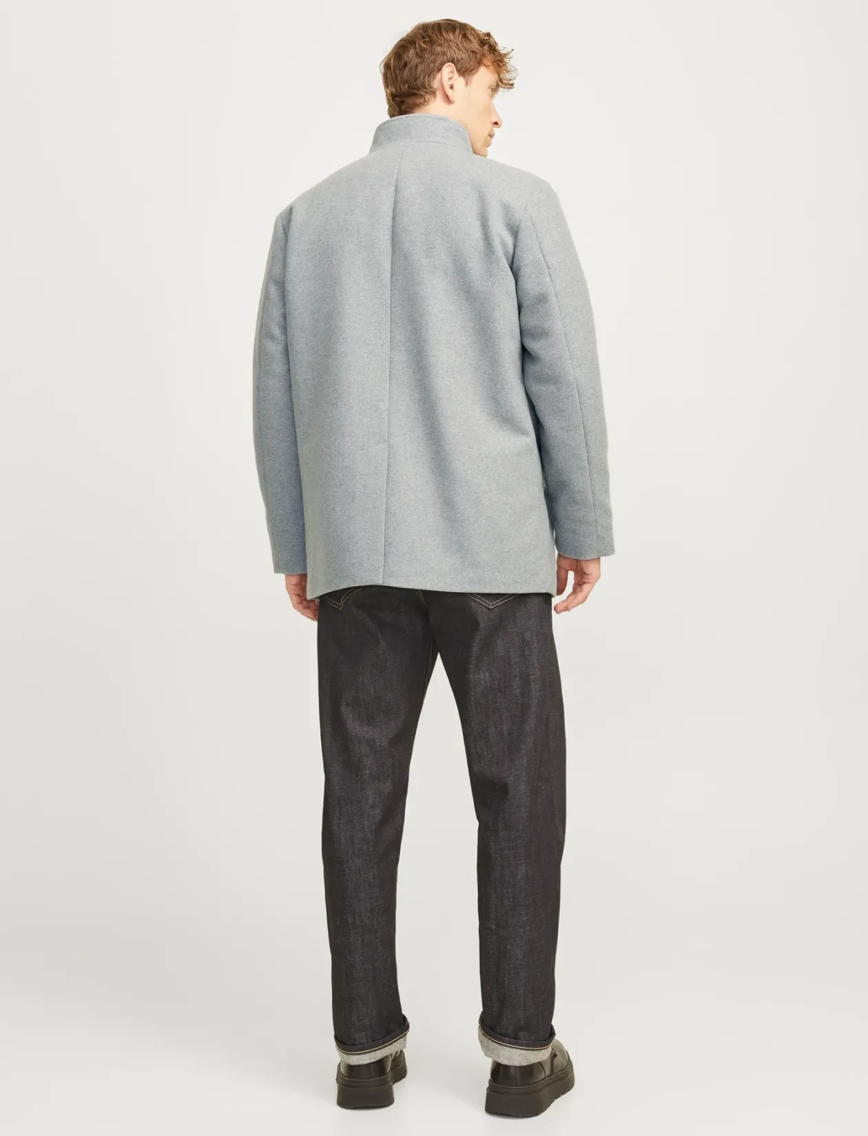 JJEHARRISON WOOL BLEND JACKET SN - Uldjakker