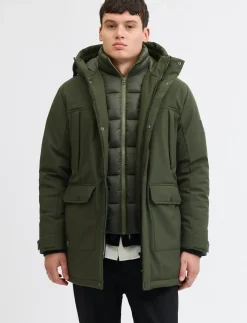 JJFINN SOFTSHELL PARKA - Parkas