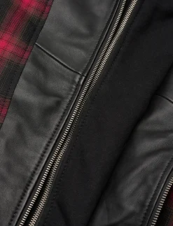 JNORMAN JACKET - Læderjakker