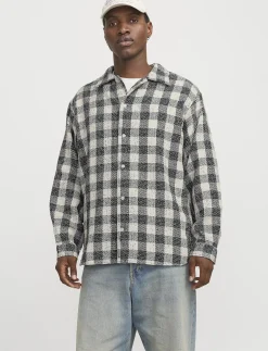 JORWINTER BOUCLE SHIRT LS STYD AW24 - Ternede skjorter